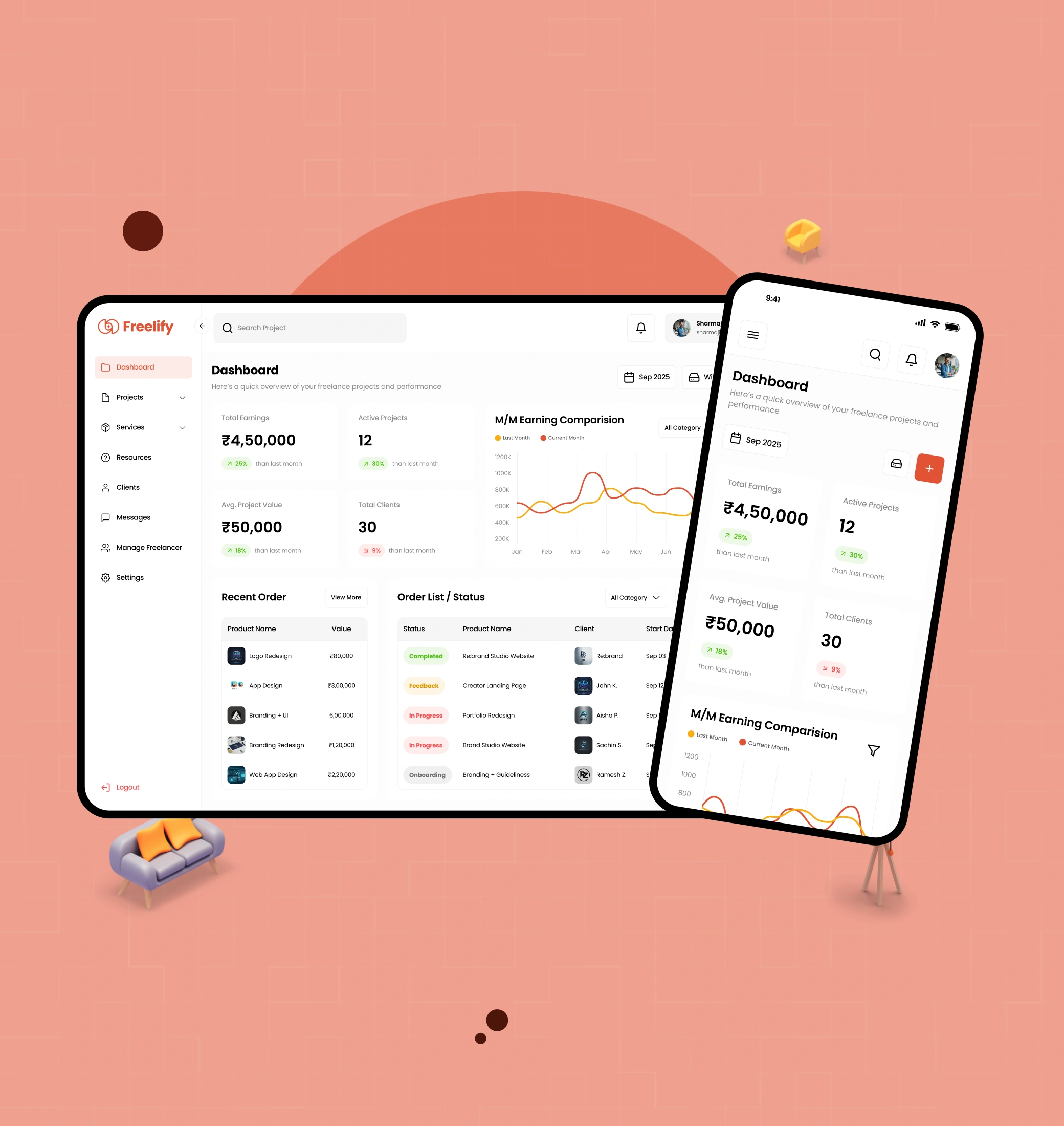 Freelify Web App